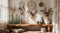 meaningful boho object collection