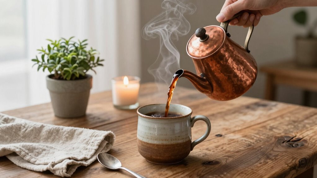 mindful morning coffee ritual