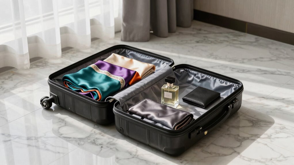 minimalist luxury travel packing