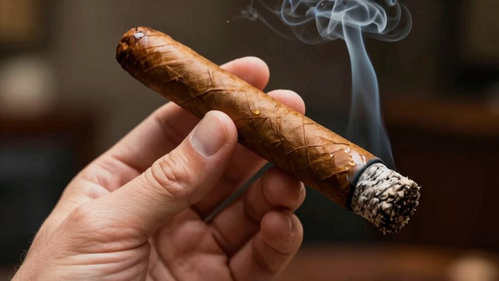 monitoring cigar smoking rhythm