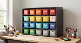 organized cabinets boost creativity