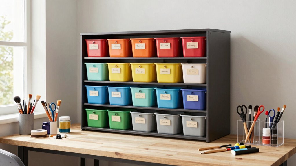 organized cabinets boost creativity