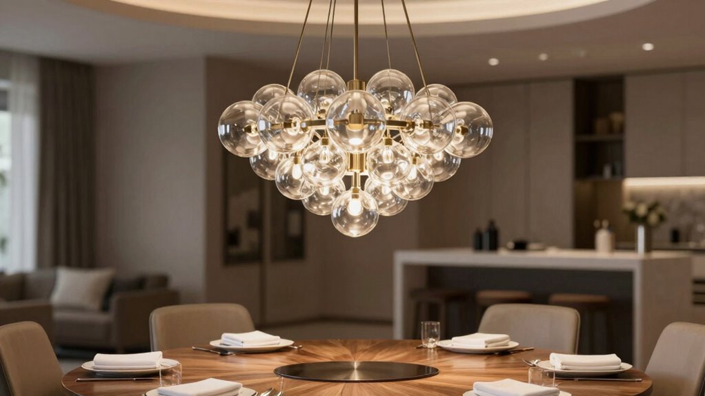 perfect chandelier placement guidelines