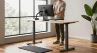 proper standing desk usage