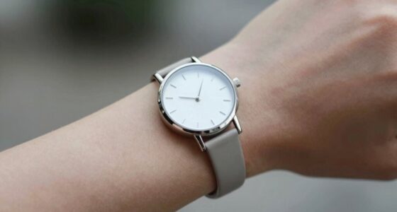 proper watch and wrist balance