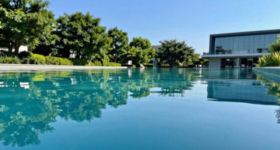 reflection enhances pool design