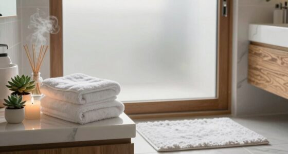 relaxing luxurious bathroom ambiance