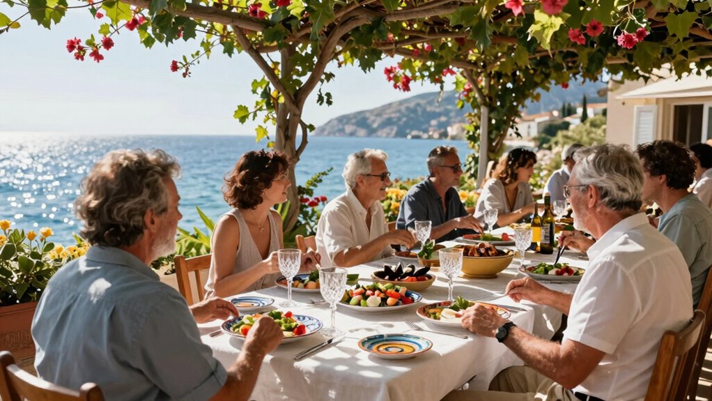savoring extended international meals