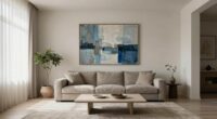 serene space in maximalism