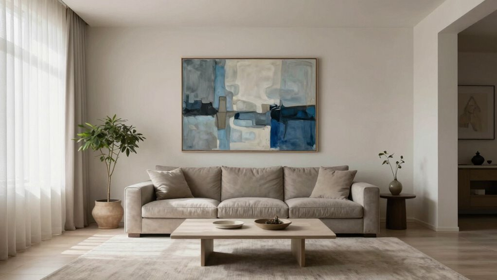 serene space in maximalism