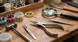 setting up jewelry studio