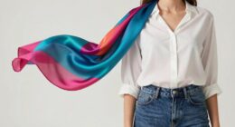 silk scarves enhance style