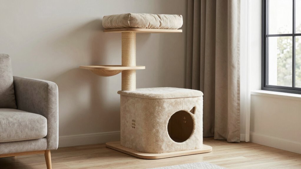 stylish furniture inspired cat trees