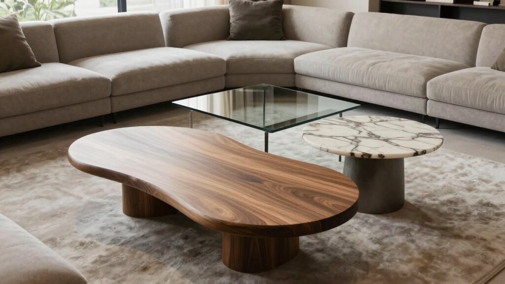 table shape material style considerations