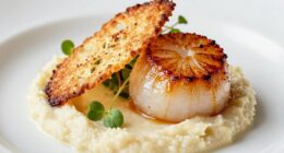texture enhances gourmet dining