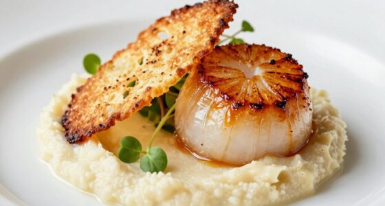 texture enhances gourmet dining