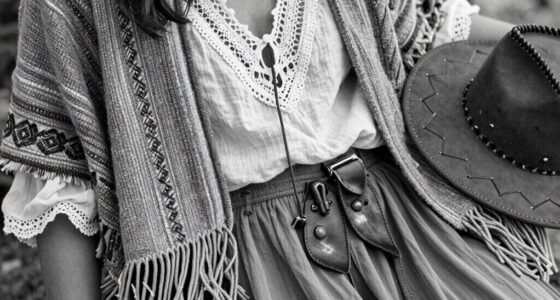 textured monochrome boho style