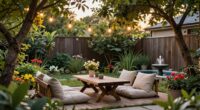 transforming backyard into retreat