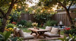 transforming backyard into retreat