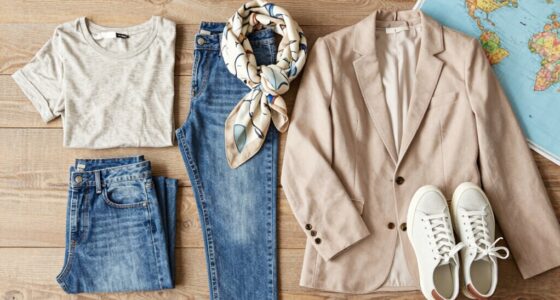 travel wardrobe with personal style