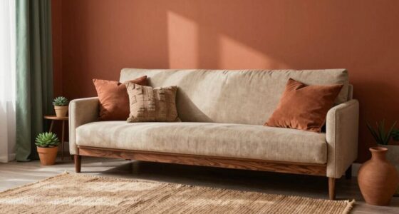 warm natural textured palette