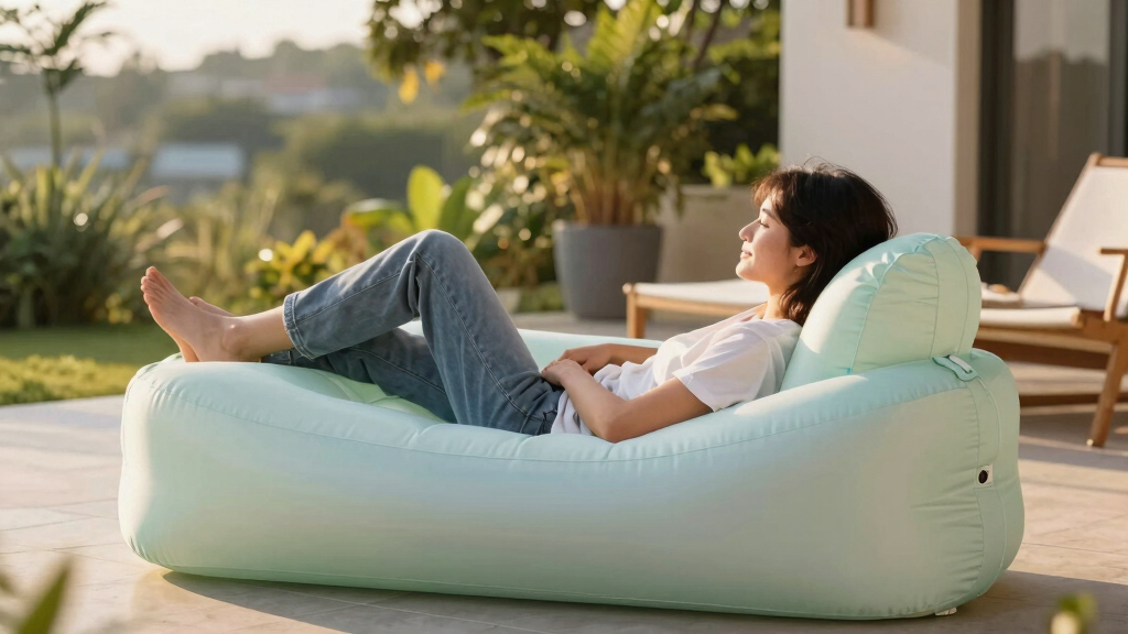Can Inflatable Outdoor Furniture Ever Be Chic?