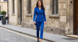 Kate Middleton’s Daring Blue Suit for Her Italy Solo Trip Holds a Deeper Meaning Following Her Cancer Journey