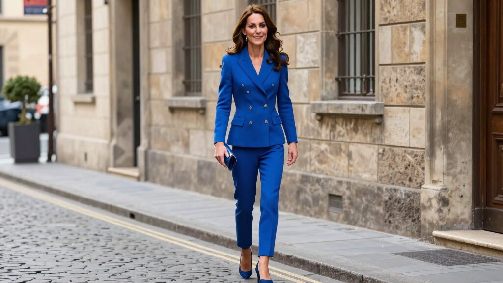 Kate Middleton’s Daring Blue Suit for Her Italy Solo Trip Holds a Deeper Meaning Following Her Cancer Journey