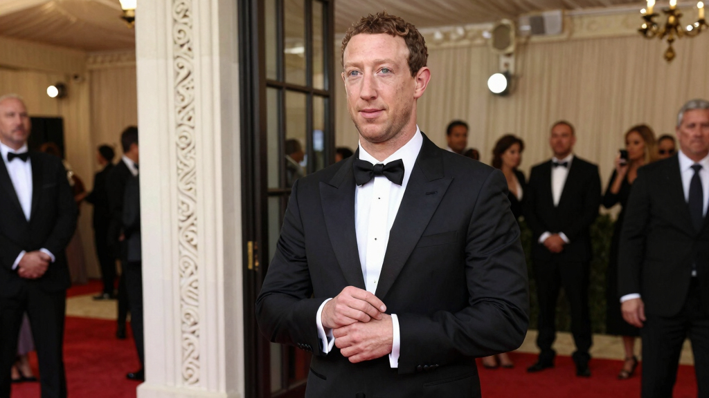 Mark Zuckerberg Quietly Attends His First Met Gala