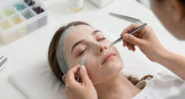 Putting On Ultra Realistic Silicone Mask