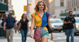 Olivia Wilde Breaks Summer's Biggest Fashion Rule for New York City Outing