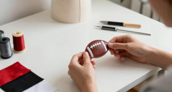 Score style point with this football inspired fashion