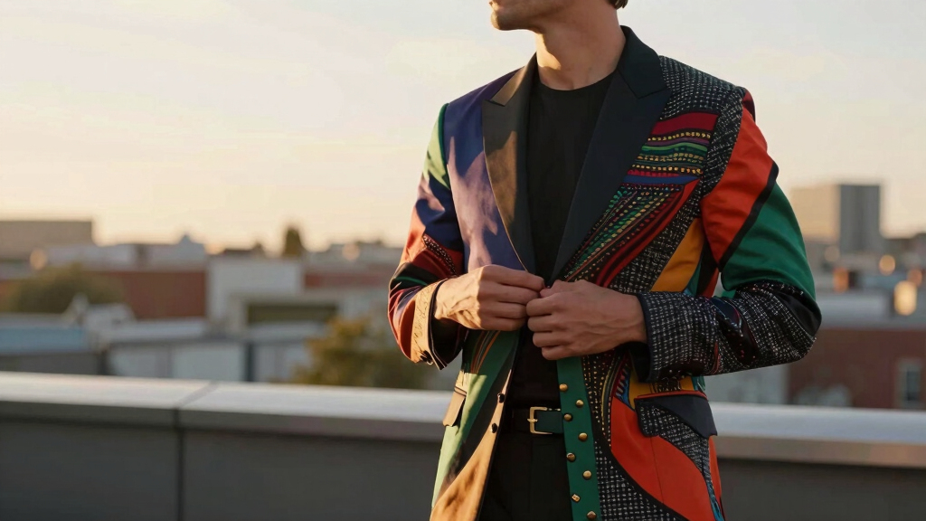 Swift and Kelce outfits by Northern Irish designer