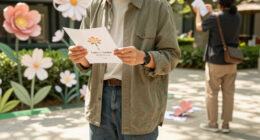 Moynat Plants A ‘Folding Paper Garden’ Pop-up At SKP Beijing With Artist Jojo
