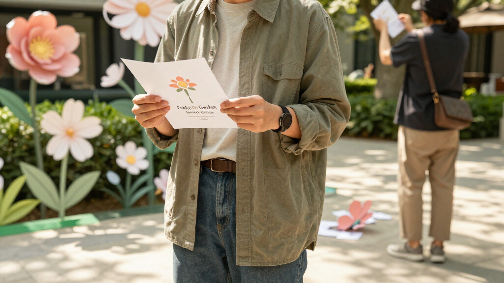 Moynat Plants A ‘Folding Paper Garden’ Pop-up At SKP Beijing With Artist Jojo