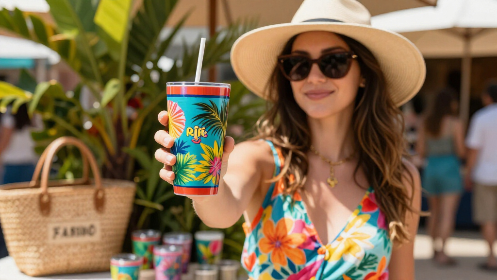 Stanley And FARM Rio Just Gave Your Tumbler A Tropical Makeover