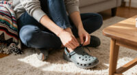 This Vibram Crocs Sneaker Secretly Flexes Patagonia-Level Fleece