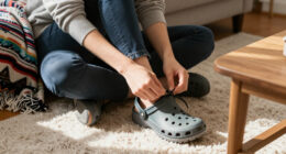 This Vibram Crocs Sneaker Secretly Flexes Patagonia-Level Fleece