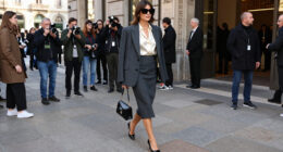 Milan Fashion Week Street Style Evoked A Sexy, Modern 'Mad Men'