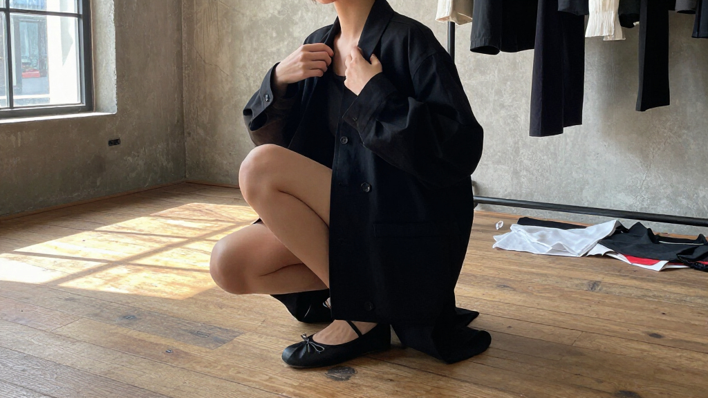 Yohji Yamamoto And Repetto Bring A Rebellious Twist To Balletcore