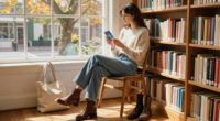 A Good Book, A Library Card, And This New Madewell Collab Unlock A Stylish Fall Wardrobe