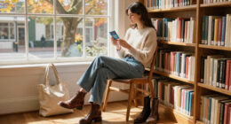 A Good Book, A Library Card, And This New Madewell Collab Unlock A Stylish Fall Wardrobe