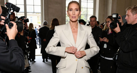 Céline Dion Embraces The Spring 2027 Season With A Straight-Off-the-Runway Deconstructed Givenchy Suit