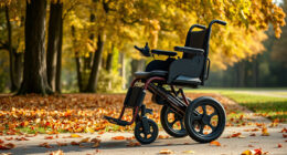 Fall Style Review: Lightweight Foldable Electric Wheelchair