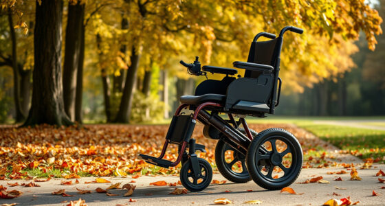 Fall Style Review: Lightweight Foldable Electric Wheelchair