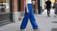 Non-Boring Pants Exist—This Is The Color Trend Of Choice For Cool 20-Somethings Like Adéla