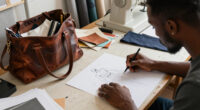 Taofeek Abijako Shows How An Iconic Bag Seamlessly Fits His Studio Life With His Daughter