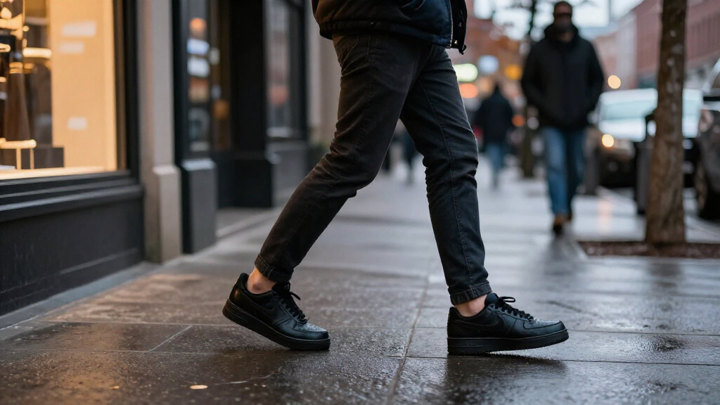 The Square-Toe Nike Air Force 1 Low “Triple Black” Is Arriving This November